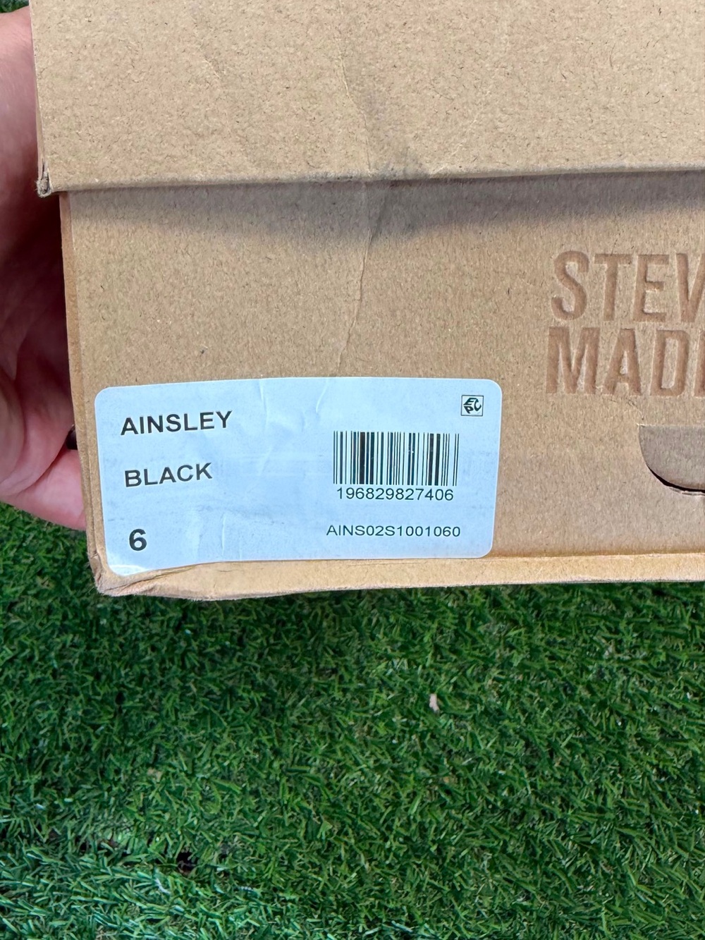 Steve Madden Ainsley Black Strappy Lace Up Gladiator Sandals Women Size 6 NIB - Picture 6 of 7